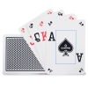 Фото 2 - Пластикові карти Copag Texas Holdem Poker Index, Black