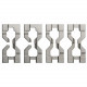 Металева головоломка Пісочний годинник Cast Puzzle Hourglass, 6 ур. складності. Huzzle 515119