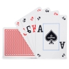 Фото 2 - Пластикові карти Copag Texas Holdem Poker Index, Red