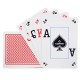 Пластиковые карты Copag Texas Holdem Poker Index, Red