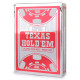Пластиковые карты Copag Texas Holdem Poker Index, Red