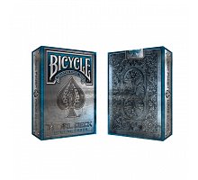Фото Bicycle Metal Blue Edition - гральні карти