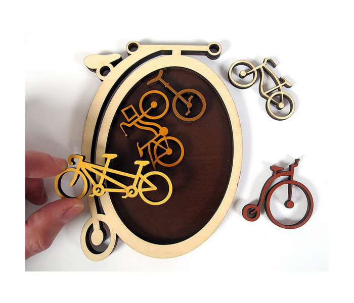 Головоломка Bike Shed | Велосипеды. Constantin Puzzles. C5076/7b