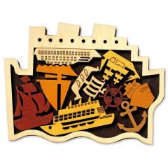 Головоломка The Harbour | Кораблі. Constantin Puzzles. C5076/7a