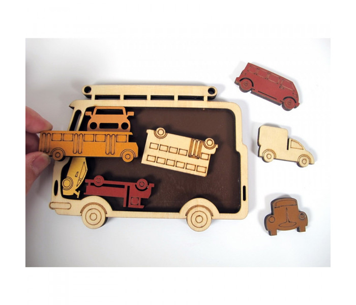 Головоломка Car park | Автомобили. Constantin Puzzles. C5076/7d