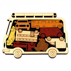 Головоломка Car park | Автомобілі. Constantin Puzzles. C5076/7d