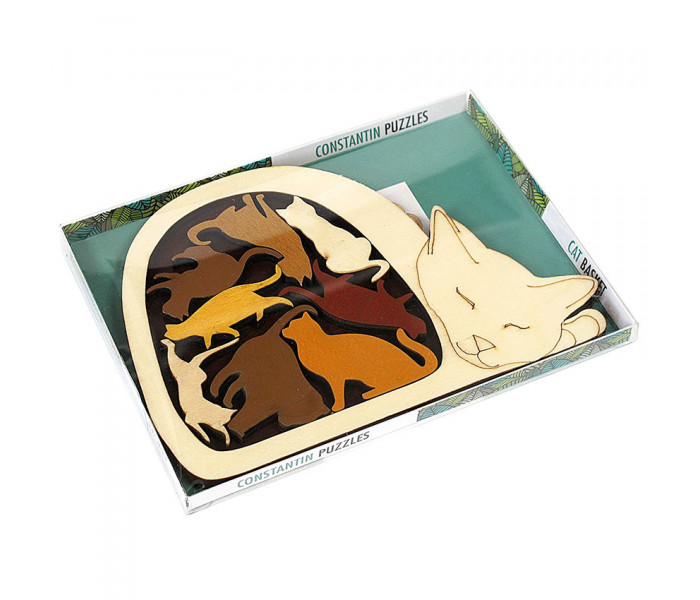 Головоломка Cat Basket | Корзина для кошек. Constantin Puzzles. C5066/6d