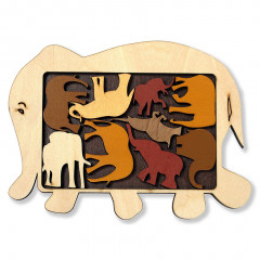 Головоломка Elephant parade | Парад слонів. Constantin Puzzles. C5066/6а
