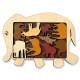 Головоломка Elephant parade | Парад слонов. Constantin Puzzles. C5066/6а