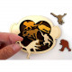 Головоломка Monkey madness | Обезьянье безумие. Constantin Puzzles. C5066/6b