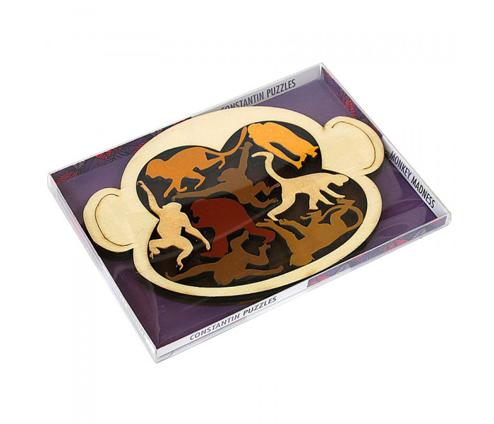 Головоломка Monkey madness | Обезьянье безумие. Constantin Puzzles. C5066/6b