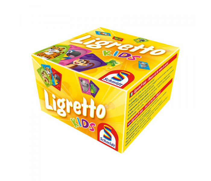 Ligretto Kids - Настільна гра для дітей. Schmidt Spiele (4001504014032)