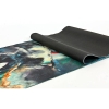 Фото 3 - Килимок для йоги Джутовий (Yoga mat) двошаровий 3мм Record FI-7157-3 (1,83мх0,61м Зимородки та Лотос)
