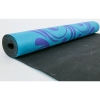 Фото 4 - Килимок для йоги замша (Yoga mat) двошаровий 3мм Record FI-5662-41 (1,83мх0,61м синій)