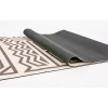 Фото 3 - Килимок для йоги замша (Yoga mat) двошаровий 3мм Record FI-5662-43 (1,83мх0,61м сірий-чорний)