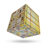 Фото 2 - Кубик Рубіка 3x3 Mondrian flat | Мондріан V-CUBE. 00.0164