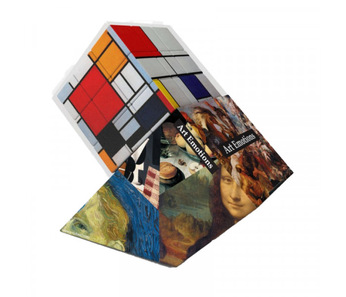 Кубик Рубика 3x3 Mondrian flat | Мондриан V-CUBE. 00.0164