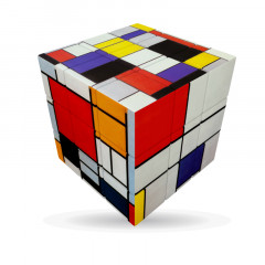 Кубик Рубика 3x3 Mondrian flat | Мондриан V-CUBE. 00.0164