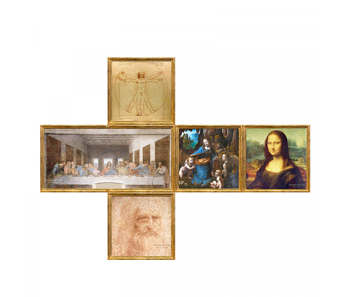 Кубик Рубика 3x3 Da Vinci | Да Винчи V-CUBE. 00.0287