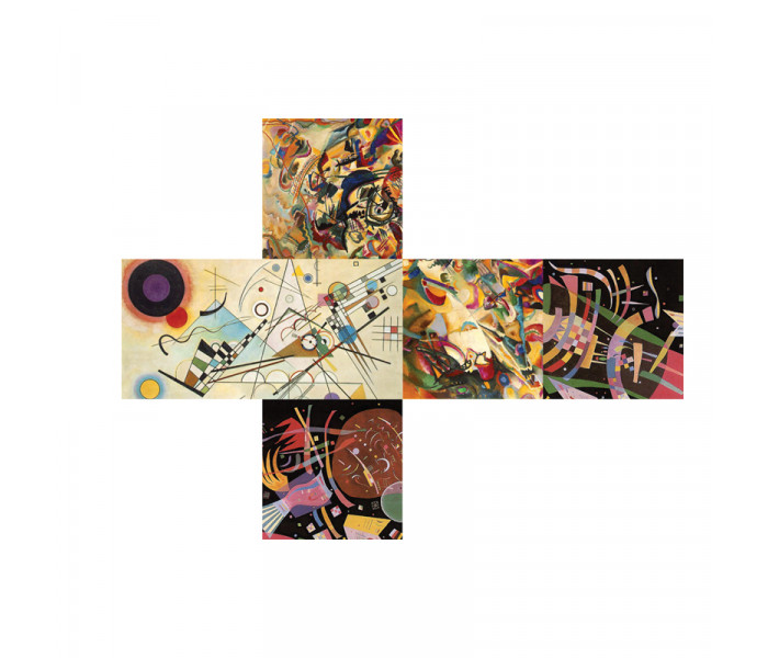 Кубик Рубика 3x3 Kandinsky | Кадинский V-CUBE. 00.0165