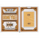 Honeybee V2 (Yellow) Honeycomb Back - игральные карты от Penguin Magic