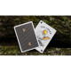 Honeybee V2 (Black) Honeycomb Back - игральные карты от Penguin Magic