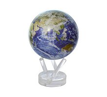 Фото Глобус що самообертається "Земля в хмарах" Д=114. MOVA Globe (MG-45-STE-C)