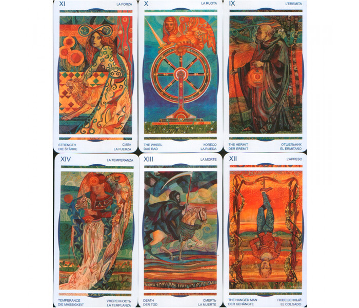 Таро Містика Вітражів - Crystal Tarot, Елізабет Тревізан, ANKH