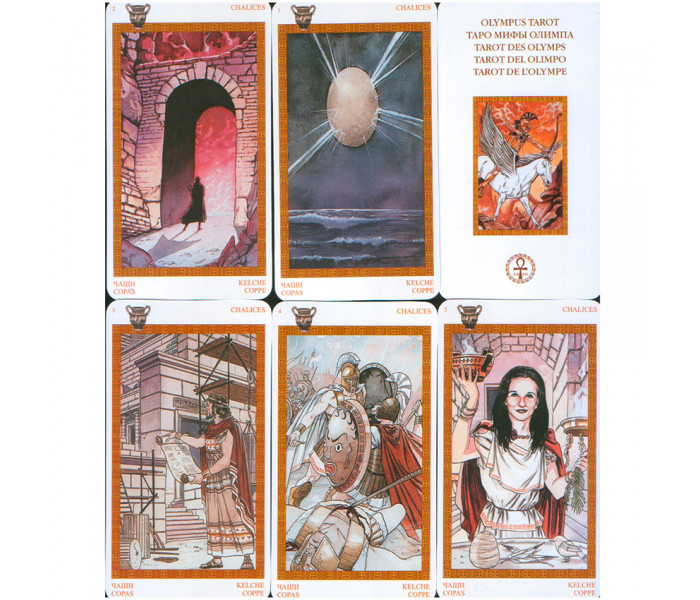 Таро Мифы Олимпа — Olympus Tarot, Лука Раймондо, ANKH