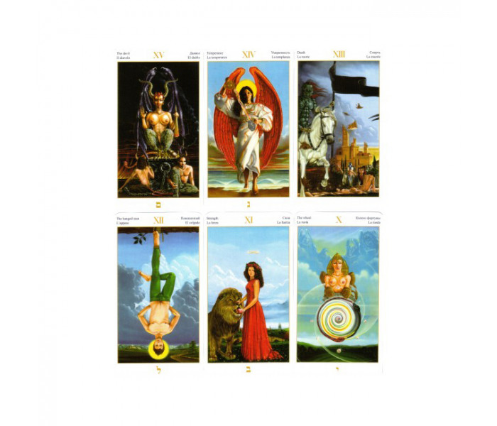 Мистическое Таро Успенского | Contemplative Tarot, Адриано Булдрини, ANKH