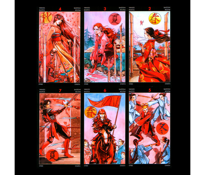 Таро Манга - Manga Tarot, Риккардо Минетти, ANKH