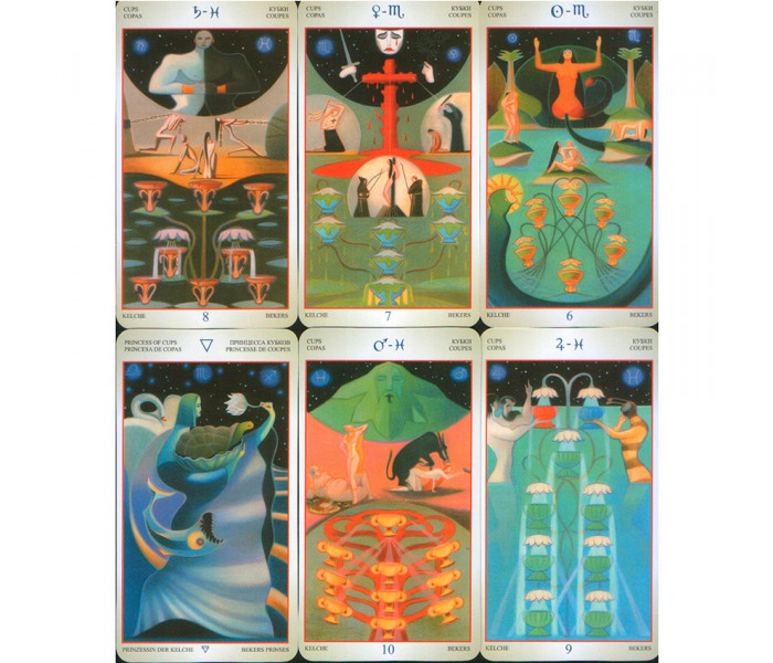 Таро Звезды Вечности | Liber T: Tarot of Stars Eternal, Андреа Серио, ANKH
