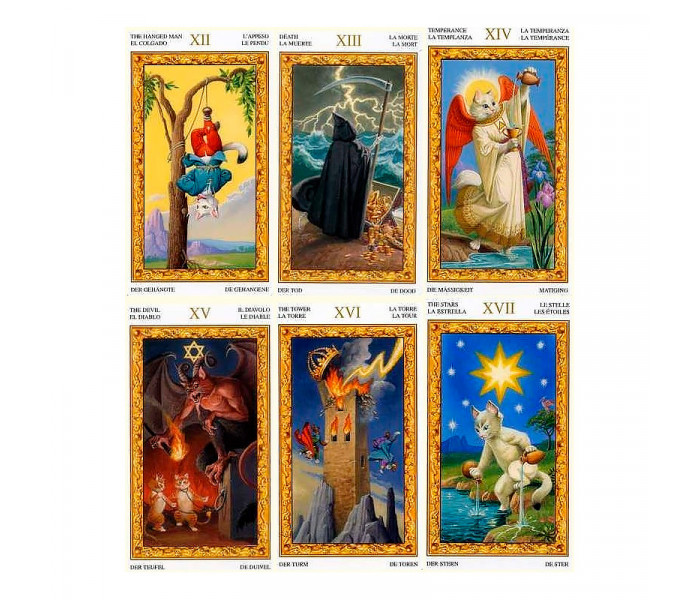 Таро Белых Кошек - Tarot of White Cats, Severino Baraldi, ANKH