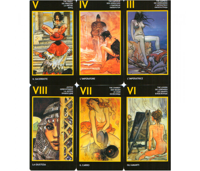 Эротическое Таро Манара, Milo Manara, ANKH