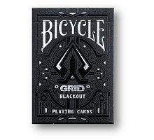 Фото Bicycle GRID Blackout - гральні карти від Gambler
