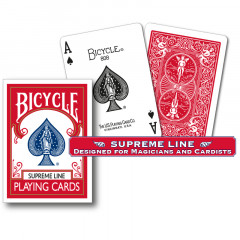 Карты Bicycle Rider Back Supreme Line (Байсикл Стандарт Суприм) Red