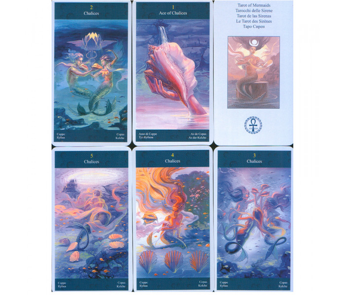 Таро Чарівний Світ Сирен - Tarot of Mermaids. ANKH