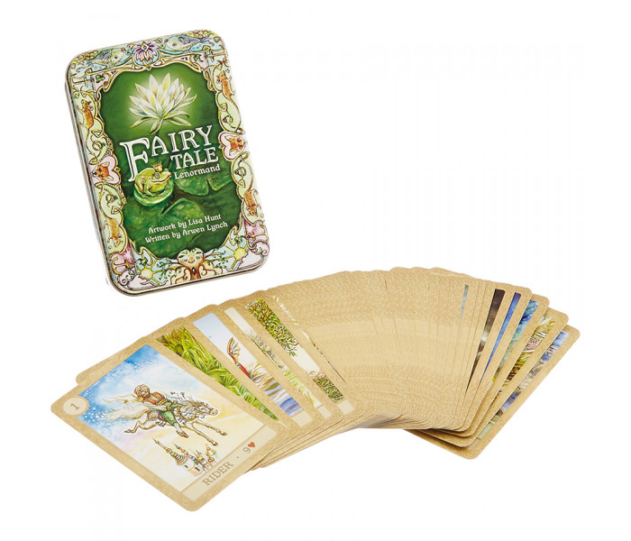 Fairy Tale Lenormand | Сказочная Ленорман (в жестяной коробочке). U.S. Games Systems