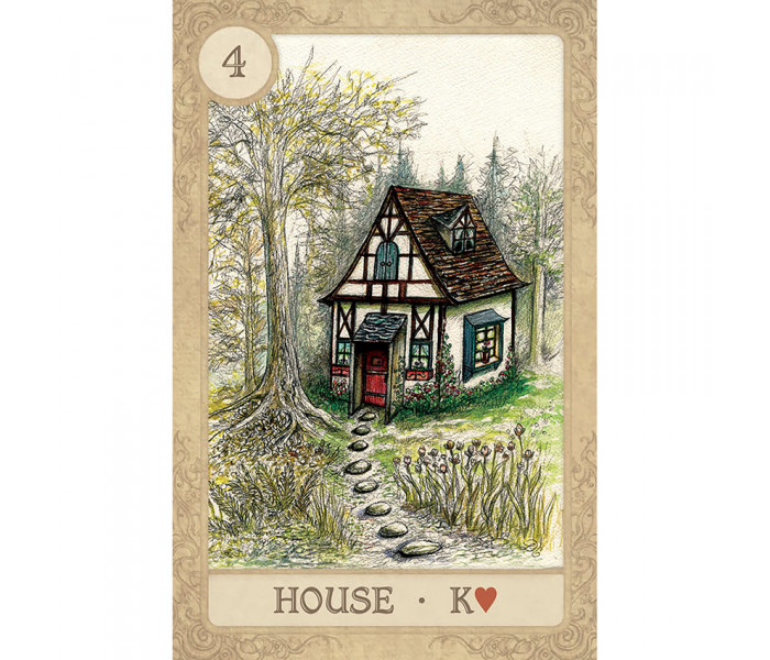 Fairy Tale Lenormand | Сказочная Ленорман (в жестяной коробочке). U.S. Games Systems