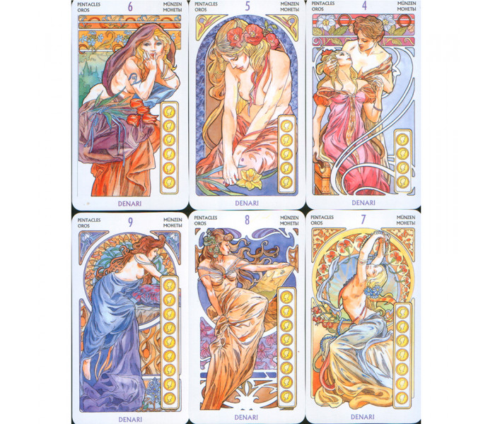 Таро Галерея, Антонелла Кастеллі - Art Nouveau Tarot, ANKH