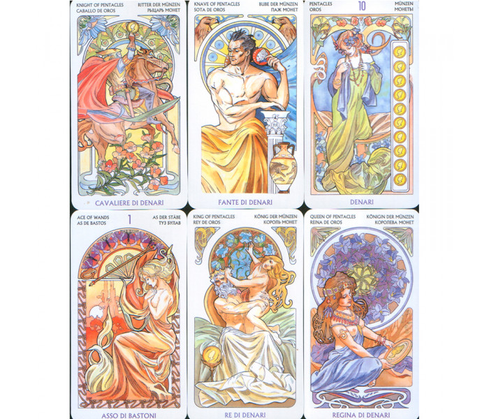 Таро Галерея, Антонелла Кастеллі - Art Nouveau Tarot, ANKH