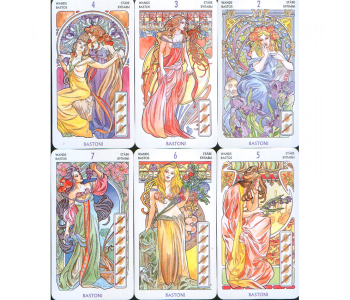 Таро Галерея, Антонелла Кастеллі - Art Nouveau Tarot, ANKH