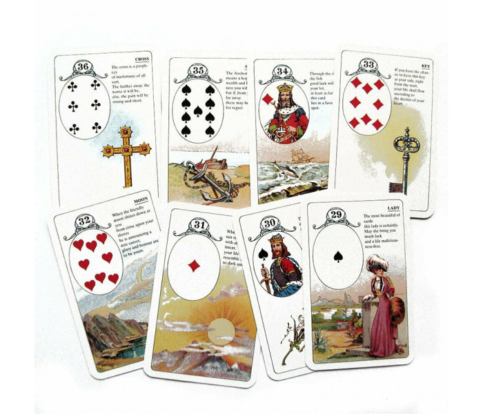 Предсказательные карты Ленорман | LenormanD. AGM-Urania 
