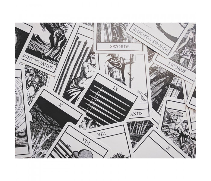 Черно-белое Таро | Bianco Nero Tarot. U.S. Games Systems