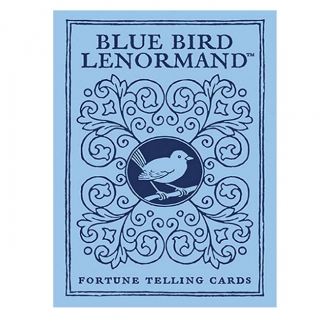 Фото Оракул Ленорман Синяя птица | Blue Bird Lenormand. U.S. Games Systems