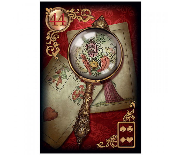Золотые мечты Ленорман (Расширенное издание) | Gilded Reverie Lenormand. U.S. Games Systems