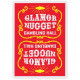 Игральные карты Glamor Nugget Red