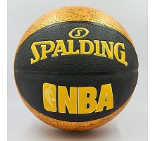 Фото М’яч баскетбольний Composite SNAKE Leather №7 SPALDING 76039Z NBA Trend Series (коричневий)