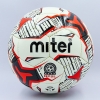 Фото 4 - М’яч футбольний №5 PU ламін. MITER MR-16 (№5, 5 сл., пошитий вручну, кольори в асортименті)