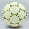 Фото 2 - М’яч футбольний №4 PU ламінований SELECT EVOLUTION ST-8254 білий-синій-жовтий (№4, 5 сл., пошитий вручну)